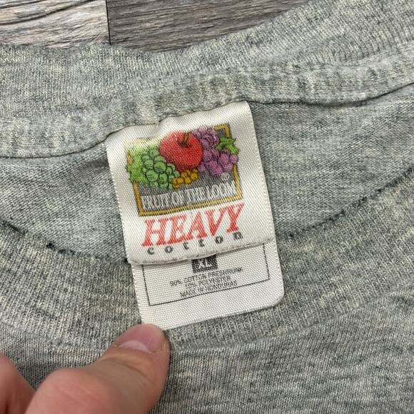 Vintage 90s Guinness Draught In A Bottle Gray Beer Alcohol Promo Mens XL T-Shirt - Picture 3 of 7